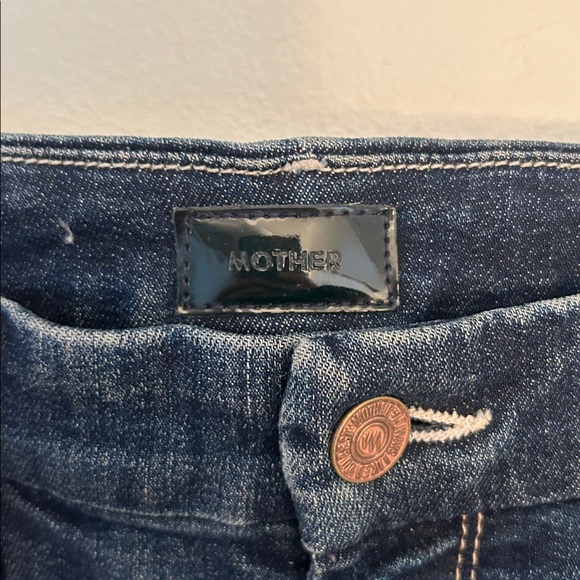 MOTHER The Looker Denim Jeans in Here Kitty Kitty Wash size Women’s 26 - Picture 2 of 12